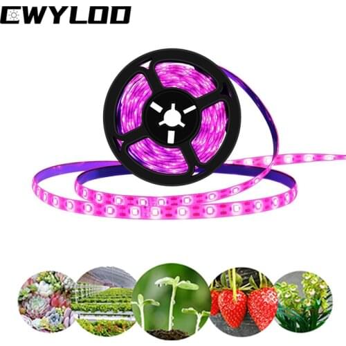 USB LED plant growth lamp full spectrum indoor plant growth promotion lamp 2835 lamp beads DC5V waterproof led plant light strip