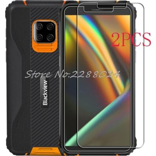 2PCS FOR Blackview BV5100 Pro High HD Tempered Glass Protective On BV5100Pro Screen Protector Film