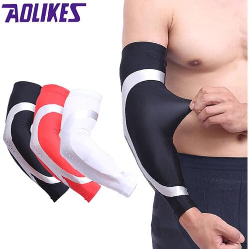 1PCS Elbow Support Sports Safety Elbow Protector Protection Band compression adjustable Elastic Sport Safety Arm Sleeve Protect