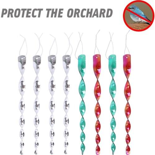 4pc/lot 8pc/lotReflective Drive Bird Rod Rotating Rod Agricultural Bird Catching Bird Anti-bird Scaring Orchard Catching Birds