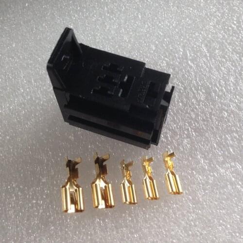 5-hole Violet car relay socket oil pump fog lamp modified relay socket