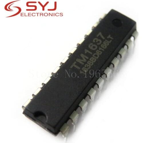 5pcs/lot TM1637 DIP-20 1637 DIP DIP20 In Stock