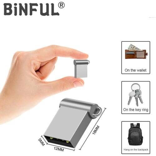 BiNFUL mini pendrive Waterproof usb flash drive High Speed USB 2.0 usb flash stick Portable pen drive 4G/8GB/16GB/32GB usb stick