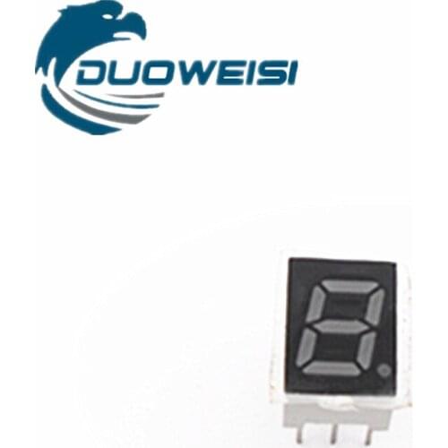 Digital tube 0.28 inch 1 bit Common Anode / Cathode Positive /negative red highlight digital display tube