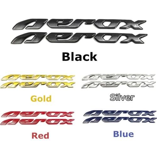 For Yamaha AEROX155 AEROX 155 NVX155 Motorcycle Stickers Emblem Badge 3D Decal Raised Tank Wheel Tank Decals Applique Emblem Fit