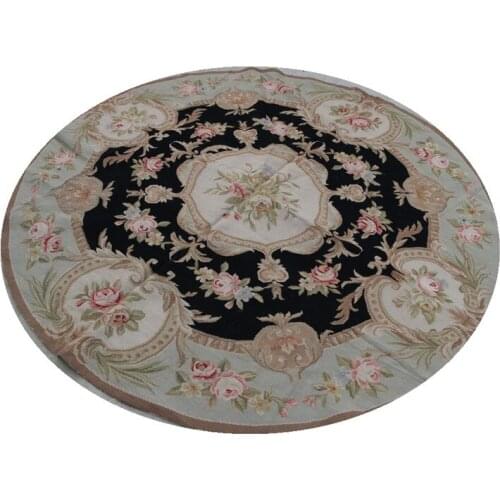 Needlepoint carpets Crocheting rugs 183CMX183CM 6 'X 6' -50gc3neeyg5 round