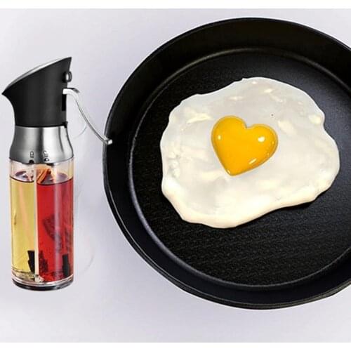 Kitchen metering oil pot combo sprayer adjustable barbecue seasoning fine mist spray bottle dispenser kitchen tool