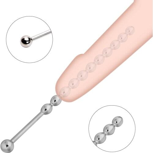 Metal Horse Eye Stick Urethral Plug Catheter Urethral Dilator SM Sex Toy For Men Urethral Catheter Dilator Plug Adult Orgasm Toy