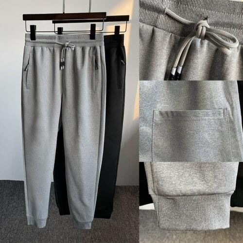 Mens Jogging Pants 2021 Spring/Summer Sports Pants Mens Casual Wide Waist Pants Mens Cotton Soft Sports Pants Casual Pants