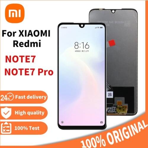 New Original Screen For Xiaomi Redmi Note 7 LCD Display with Touch Screen Digitizer Assembly Replacement For Redmi Note7 Pro LCD