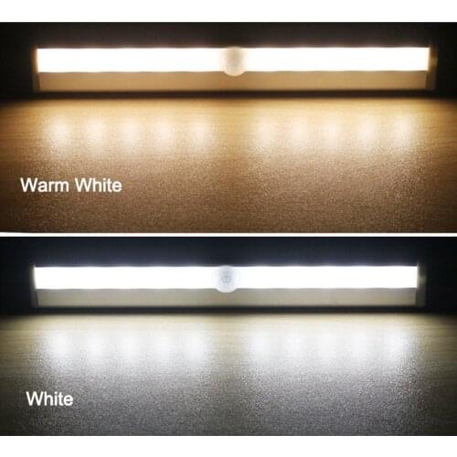 LED PIR Motion Sensor Light Cupboard Wardrobe Bed Lamp LED Under Cabinet Night Light For Closet Stairs Kitchen Night light