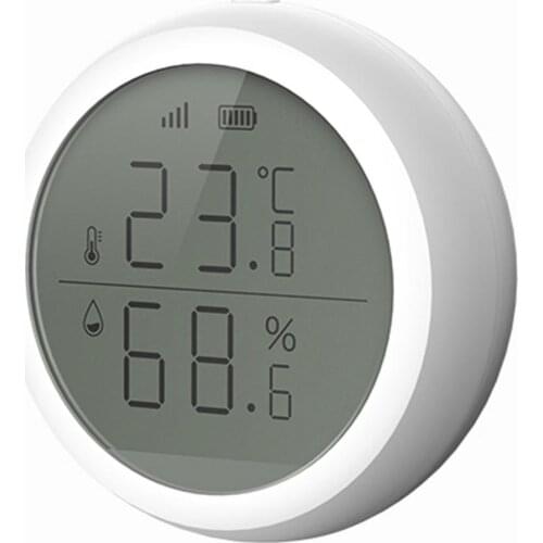 Indoor Smart Temperature Humidity Sensor Meter Mini Digital LCD Humidity Indoor Thermometer Tools Wall-mounted Design