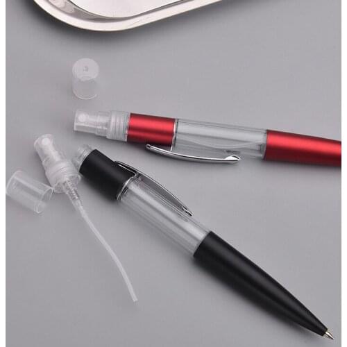 1Pcs 5ml Mini Portable Travel Refillable Perfume Bottle Universal High Quality Spray Ballpoint Pen Plastic