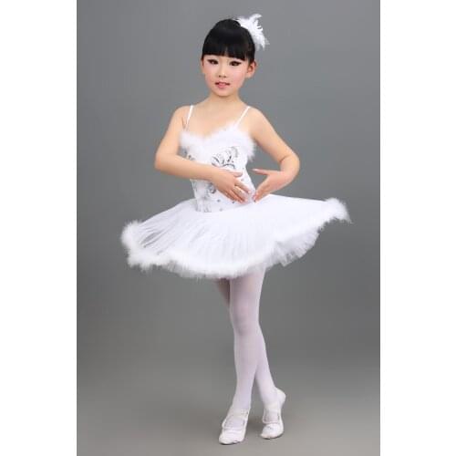 2017 Children 's Performance Dresses Ballet Dress girl Ballet Performance Dress Up Dress Dance Skirt Puff Skirt Puff Skirt