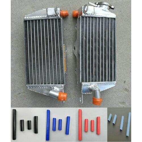 Aluminum Radiator + Silicone Hose For 1984 Kawasaki KX250 KX-250 KX 250 84 2-stroke Motocross Motorcycle