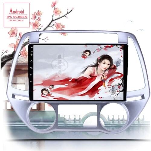 6GB RAM 9 inch Car Stereo GPS 2Din Auto Radio Android 10.0 stereo for Hyundai i20 2012 2013 2014 car dvd Head Unit