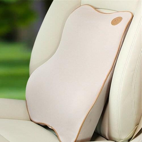 Car Lumbar Pillow 3D Memory Foam Waterproof Comfortable Seat Support Cushion Support Pillow for Car