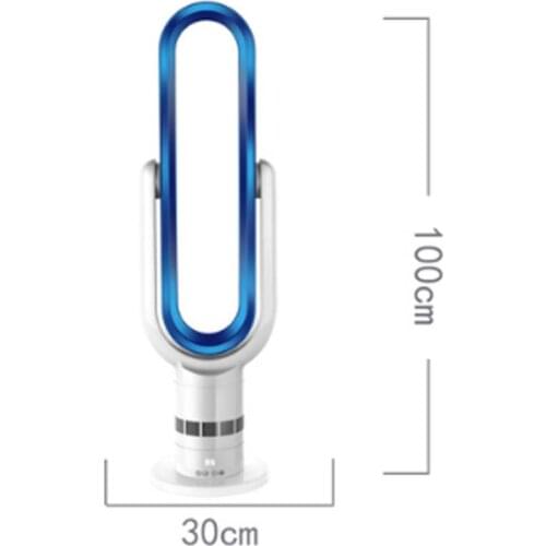 Home electric bladeless fans No leaf fan air purification Ultra-quiet electric fan floor fan With Remote Control Natural Wind