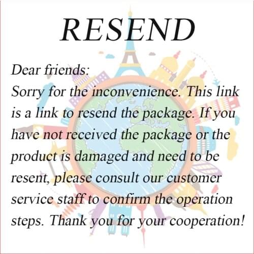 This link is for customers who have received defective products and need us to resend them