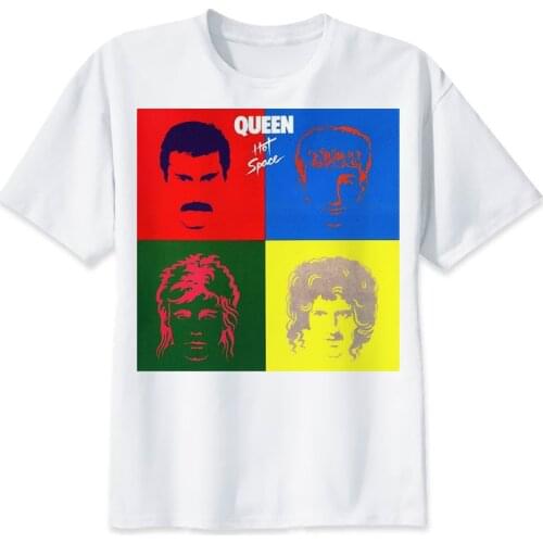 Queen band rock T-shirts Men Funny Cotton Short Sleeve O-neck Tshirts Fashion Summer Style Fitness Brand T shirts T2045