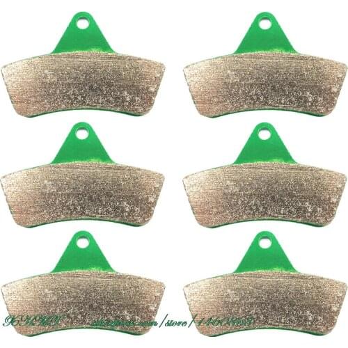 Brake Shoe Pads Set For Arctic Cat Atv 250 (2x4 4x4) 1999 2000 2001 2002 2003 2004 / 300 400 (2x4 4x4) 1998 - 2004