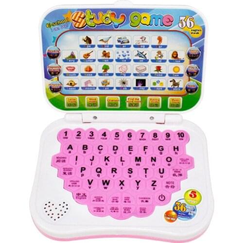 2019 New Multifunctional Kids Early Educational Toy Music Mathematic Game Learning Laptop