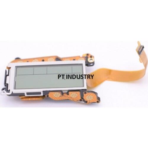 Original 6D Top Cover Small LCD Display Screen With Button Shoulder Screen Flex Cable FPC For Canon 6D