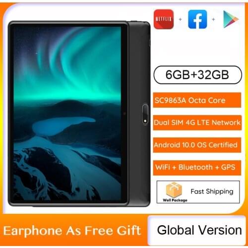 Super Fast WiFi tablet pc 10 inch Octa Core 2GB RAM 32GB ROM 1280x800 HD screen Dual 2.5D Glass 4G LTE Android 9.0 OS Pad