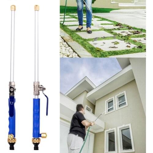 Drop shipping New Spray Nozzle Water Hose Wand Attachment High Pressure Water Jet Gun Power Washer Garden Water Gun Car Washer