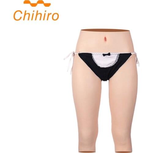 Silicone Realistic Vagina Panties Cropped Trousers Crossdresser Fake Sexy Pussy Underwear Transgender Drag Queen Shemale Toy