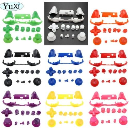 YuXi 15colors for Xbox One S Controller Analog Thumb RB LB Bumper RT LT Trigger Buttons Mod Kit Repair Parts