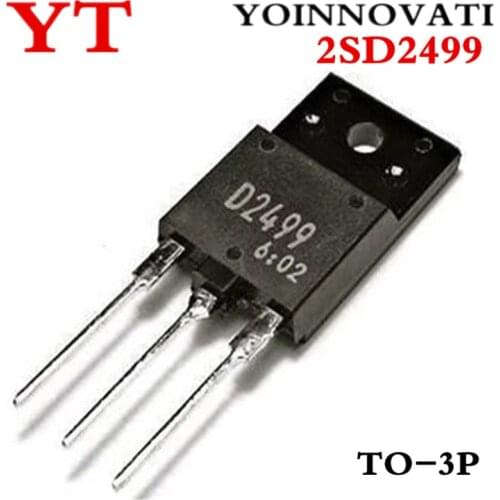 5pcs 2SD2499 SD2499 D2499 TO-3P TO-3PF