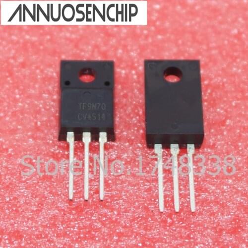 5PCS AOTF9N70 TF9N70 9N70 TO-220F