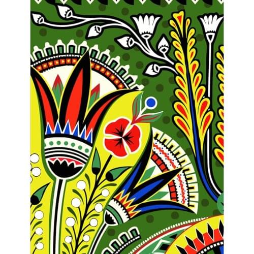 Abstract Flower basket Flower DIY Digital Painting By Numbers Modern Wall Art Oil Painting Holiday Gift Home Decor Big Size