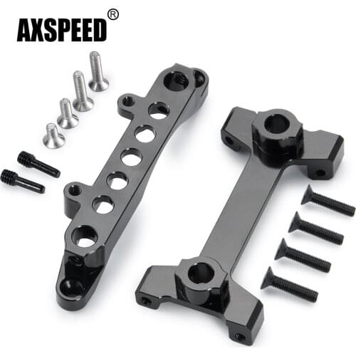 AXSPEED Front/Rear Frame Support Shock Tower Braces Suspension Arm Bracket for Axial SCX10III AXI03007 1/10 RC Crawler Car Parts