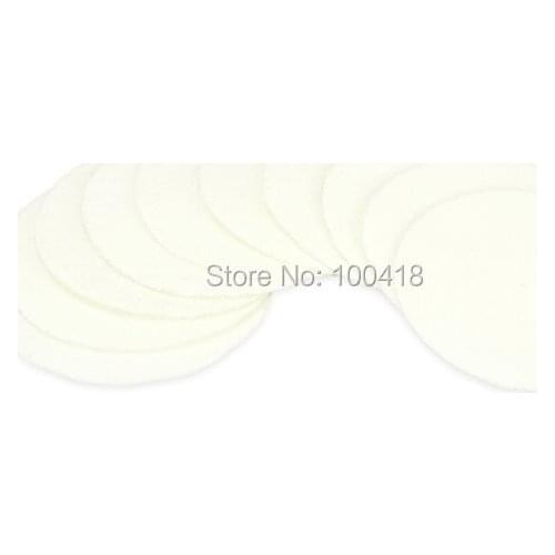 Free Shipping Round Ceramic fiber kiln paper for Microwave Kilns paper kiln paper 7*7cm