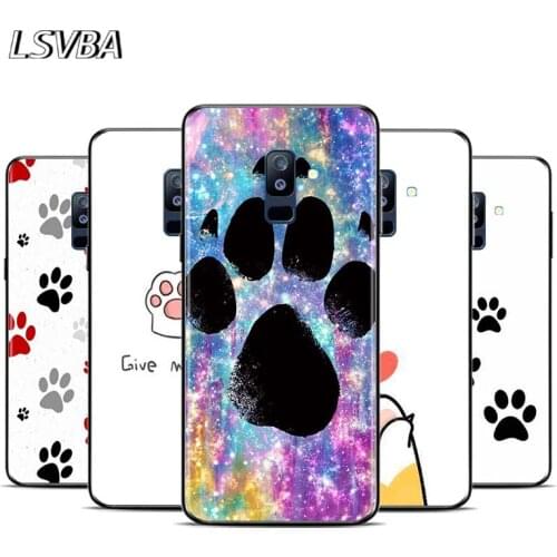 Cat Dog Paw For Samsung Galaxy A9 A8S A8 A7 A6S A6 A5 A3 A750 Plus 2018 2017 2016 Star Phone Case