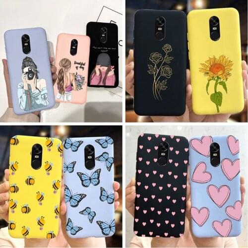 Case For Xiaomi Redmi Note 4 Note 4X Cover Fashion Sunflower Butterfly Phone Back Coque on Redmi Note 4X Global Version TPU Case