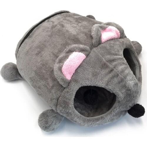 Mouse-Shaped Pet House 19.7x15.7x8.3in Waterproof Bottom Suitable For Small Pets Such Cat Rabbit