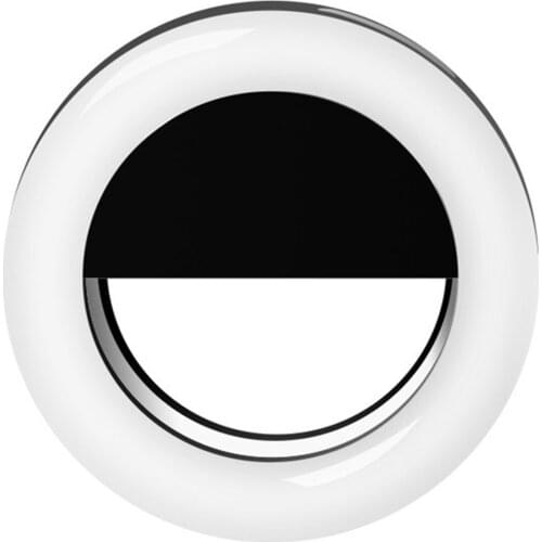 Selfie Ring Mobile Phone Clip Lens Light Lamp Bulbs Battery For Photo Camera Well Smartphone Beauty Mobile Phone Current