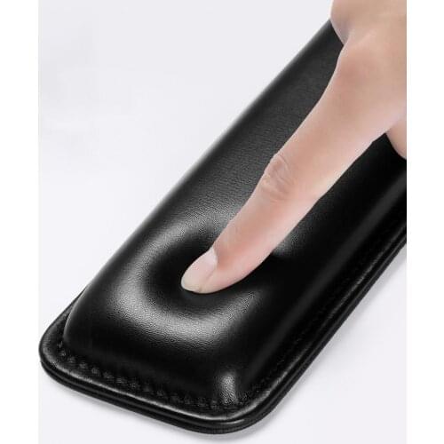 BUBM Keyboard Wrist Rest Pad Wrist Rest Mouse Pad Memory Foam Superfine Fibre Durable Comfortable Mousepad for Office Gaming