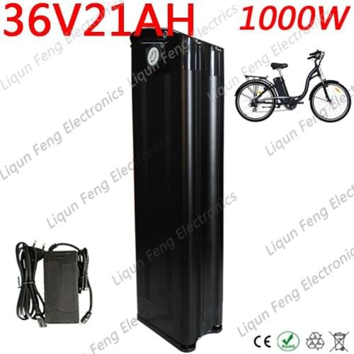 36V silver fish Electric bike lithium battery 36W 20AH electric bike battery fit 36V bafang 1000Wbbs02 motor