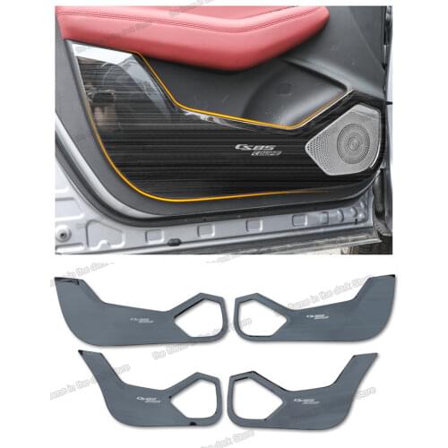 Lsrtw2017 for Changan Cs85 Car Inner Door Panel Anti-kick Protective Interior Accessories 2018 2019 2020 2021 coupe
