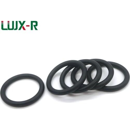 LUJX-R Thickness 5mm O Ring Seal Rubber Liner O-ring Seals Black Gasket OD50/52/55/57/58/60/65/68/72/75mm O Sealing Rings Washer