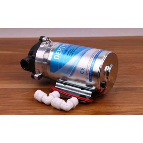 400gpd Diaphragm pump 36V DC RO Booster Pump high pressure vacuum water filter parts reverse osmosis system Increase Pressure