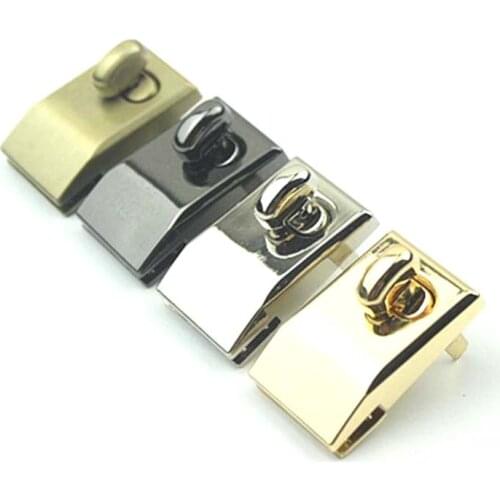 Metal Tiny Bag Turn Lock Twist Lock Clasp Leather Craft Women Bag Handbag Shoulder Bag Purse DIY Hardware