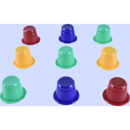 10000Pcs Coffee Filter Refillable Plastic Coffee Capsule Nespresso Pod Refillable Filter Capsules