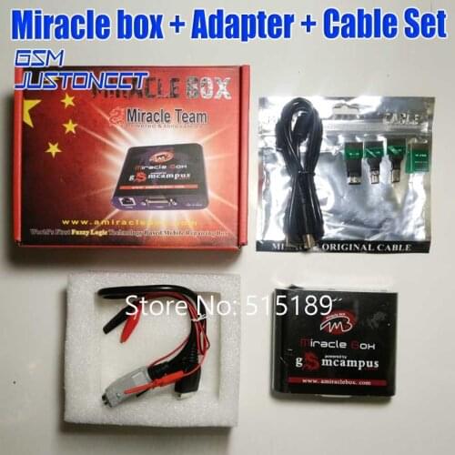 Original newest version Miracle box (no have miracle key) for china mobile phone