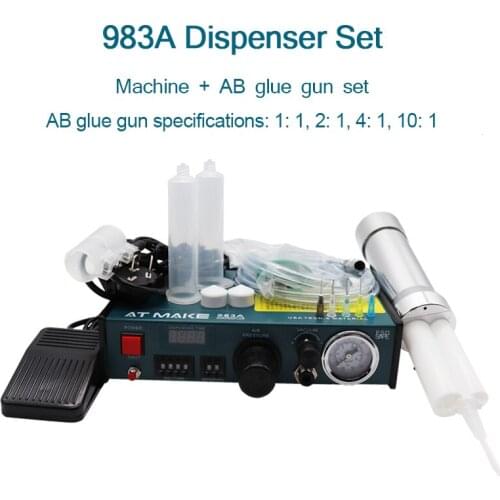 Fully Automatic Dispenser LED Digital Display Silica Gel Automatic Glue Injection Dispensing Precision Filling Machine Glue Tool