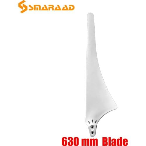 580mm 630mm High Strength Nylon Fiber Windmill Accessories DIY 400W 600W 800W Wind Generator Wind Turbines Blades For Home Boat